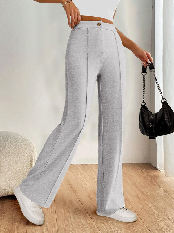 High Waist Wide Leg Pants