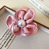 Flower Acrylic Hair Claw Clip