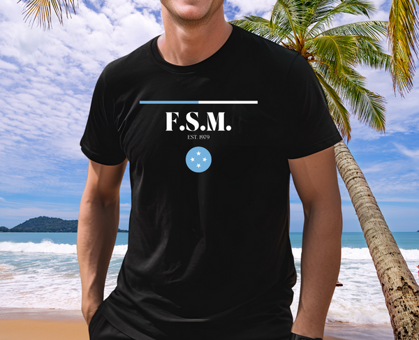 Unisex t-shirt - FSM logo