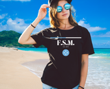 Unisex t-shirt - FSM logo