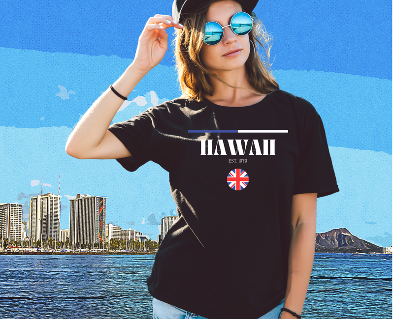 Unisex t-shirt - Hawaii logo