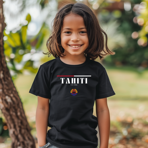 Kids t-shirt - Tahiti logo