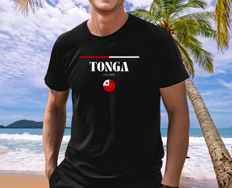 Unisex t-shirt - Tonga logo