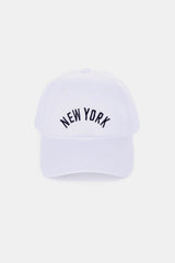 Zenana Embroidered City Baseball Cap