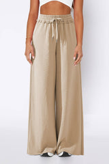 High Waist Wide Leg Pants