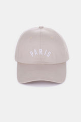 Zenana Embroidered City Baseball Cap