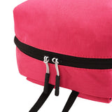 Solid Color Nylon Backpack Bag